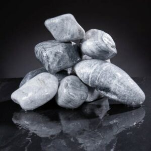 60-100 galet marbre gris